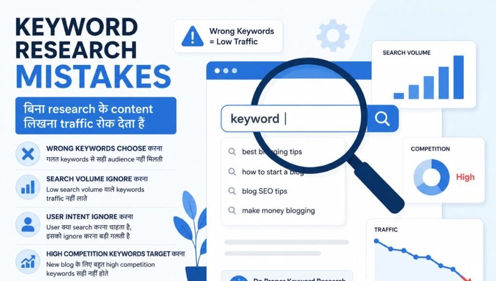 Keyword Research Mistakes